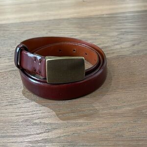 Bosca Canada 🇨🇦 Made Leather Belt Size 38/95